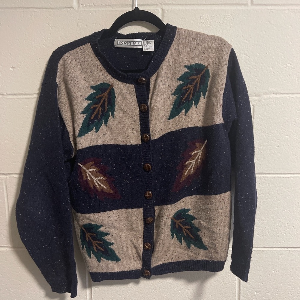 Vintage Granola Girl Button Up Cardigan